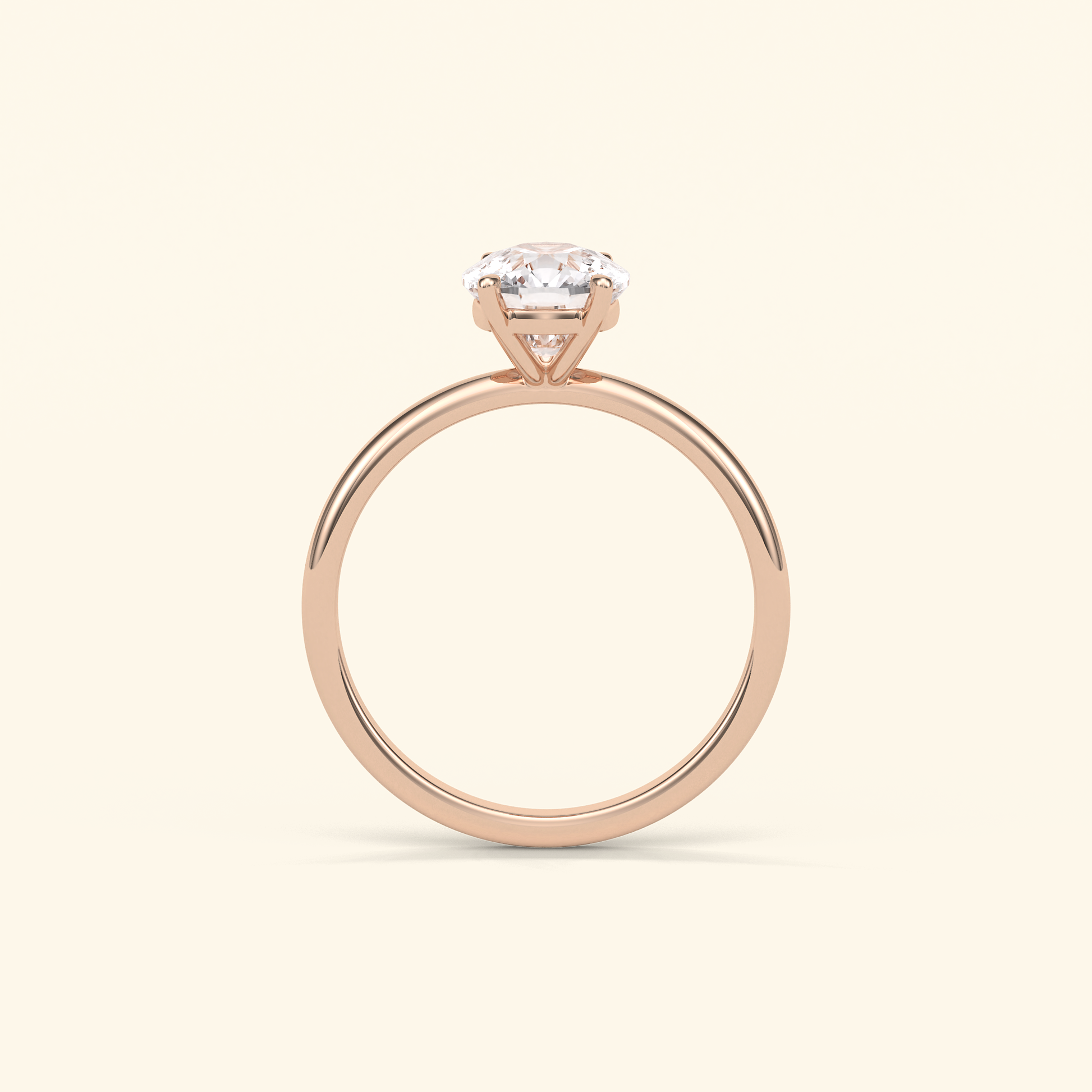 Elongated Cushion Moissanite Solitaire Engagement Ring – 2.35 CT Center Stone in Solid Gold