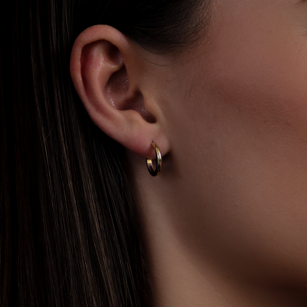Classic Hoop Earrings in Gold 7