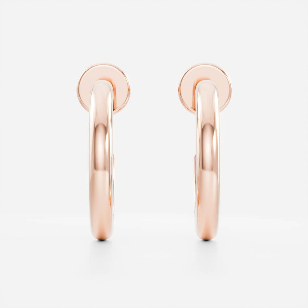 Classic Hoop Earrings in Gold 6