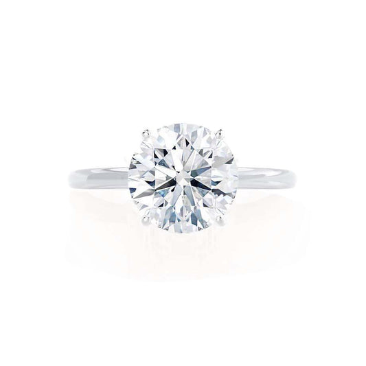 1.20 CT Round Shaped Solitaire Moissanite Engagement Ring 5